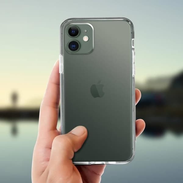 iPhone 11-fodral - MOCCA - Hård - Stötsäker - Transparent - Unik design