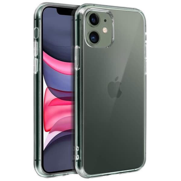 iPhone 11-fodral - MOCCA - Hård - Stötsäker - Transparent - Unik design