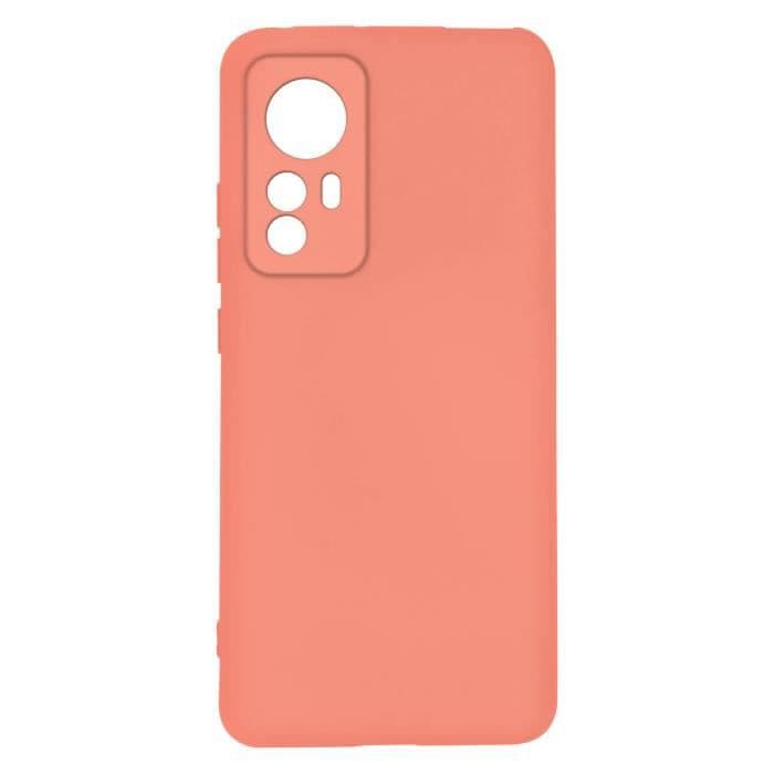 Fodral Xiaomi 12 och 12X Halvstyv Soft-touch Fin rosa
