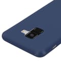 Miniatyrbild 4 av 4: Forcell Galaxy A8 Fodral Soft Touch Silikon Soft Gel Fodral - Nattblå Nattblå