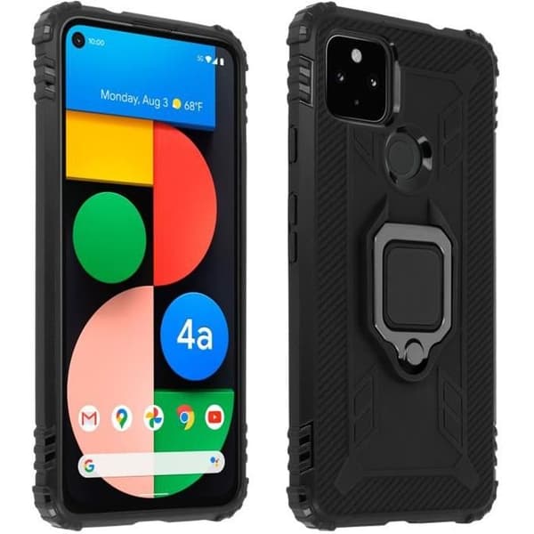 Coque - AVIZAR - Google Pixel 4A 5G - Rigida - Stötsäker - Video Stöd