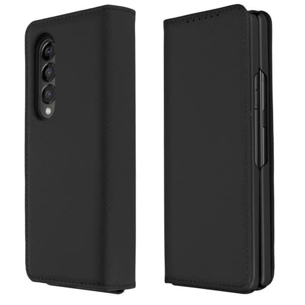 Skal till Samsung Z Fold 3 Fodral Magnetisk löstagbar plånbok Svart