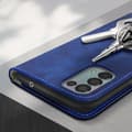 Miniatyrbild 3 av 4: Plånboksfodral - Oppo - Find X3 Lite - Mörkblå - Videostöd - Magnetstängning