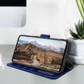 Miniatyrbild 4 av 4: Plånboksfodral - Oppo - Find X3 Lite - Mörkblå - Videostöd - Magnetstängning