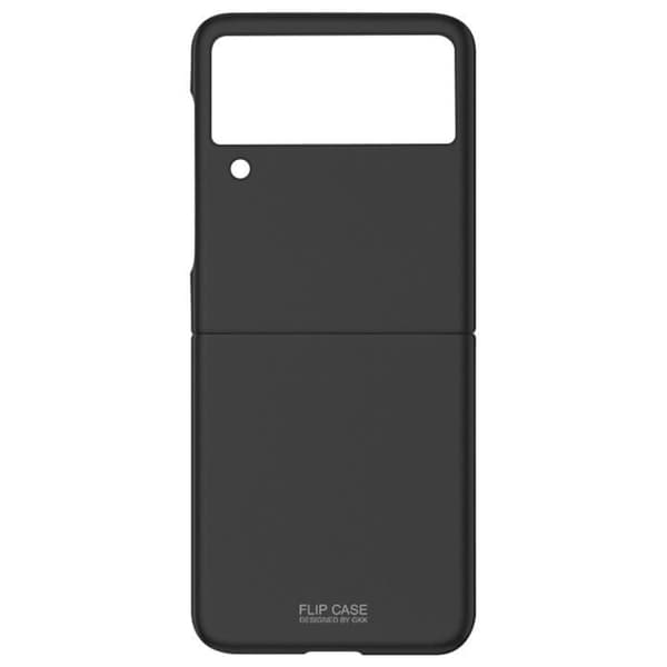 Fodral till Samsung Z Flip 3 i 2 delar Rigid Anti-slip Strip Svart