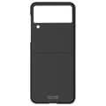 Miniatyrbild 2 av 4: Fodral till Samsung Z Flip 3 i 2 delar Rigid Anti-slip Strip Svart