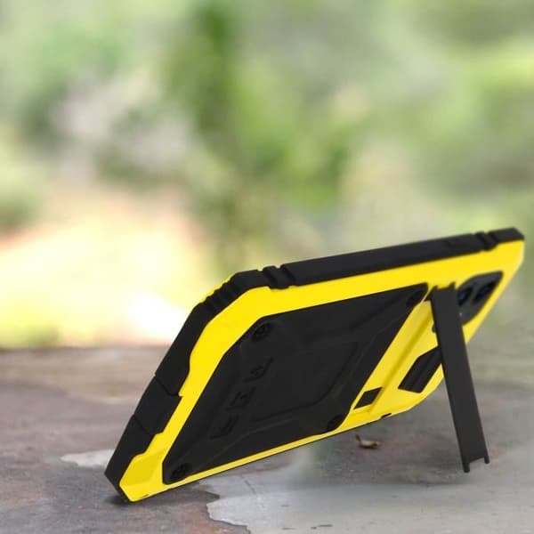 Coque iPhone 11 - AVIZAR - Tank Series - Aluminium - Silikon - IP54