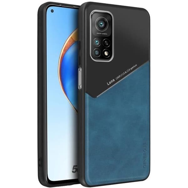 Coque - AVIZAR - Xiaomi Mi 10T / 10T Pro - Läderutseende - Stötbeständig Skydd - Magnetkompatibel
