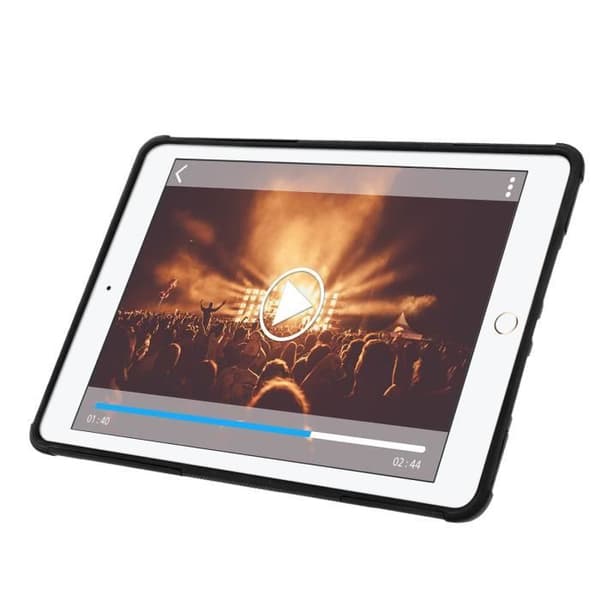 Coque iPad 9.7 - AVIZAR - Förstärkt Stötskydd - Silikon Gel - Polykarbonat - Inbyggt Stöd