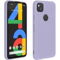 Miniatyrbild 1 av 4: Skyddsfodral - AVIZAR - Google Pixel 4A - Halvstyv silikon - Soft Touch-yta - Lila