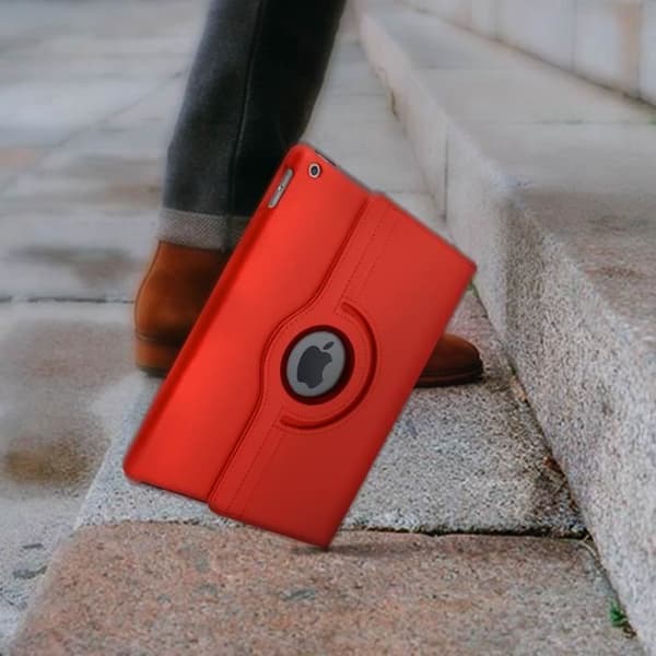 iPad-fodral 2019 10.2 - Apple - Heltäckande skydd - Roterbar 360° - Röd - Unisex