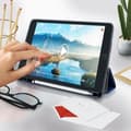 Miniatyrbild 3 av 4: iPad-fodral 2019 10.2 - AVIZAR - Tunn design - Ekologisk läder - Videostativ - Inbyggt tangentbord