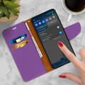 Miniatyrbild 4 av 4: Housse Folio - Samsung - Galaxy S21 - Lila - Semi-rigidh - Magnetisk