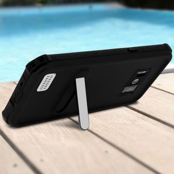 Coque - AVIZAR - Galaxy S8 Plus - Vattentålig IP68 - Heltäckande skydd - Stötabsorberande