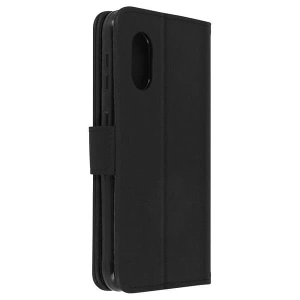 Étui AVIZAR för Samsung Galaxy Xcover 5 - Skydd, kortficka, stödfunktion - Svart