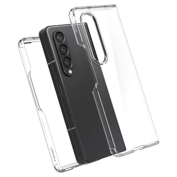 Spigen Samsung Galaxy Z Fold 4 Skal Crystal Hybrid Crystal Clear