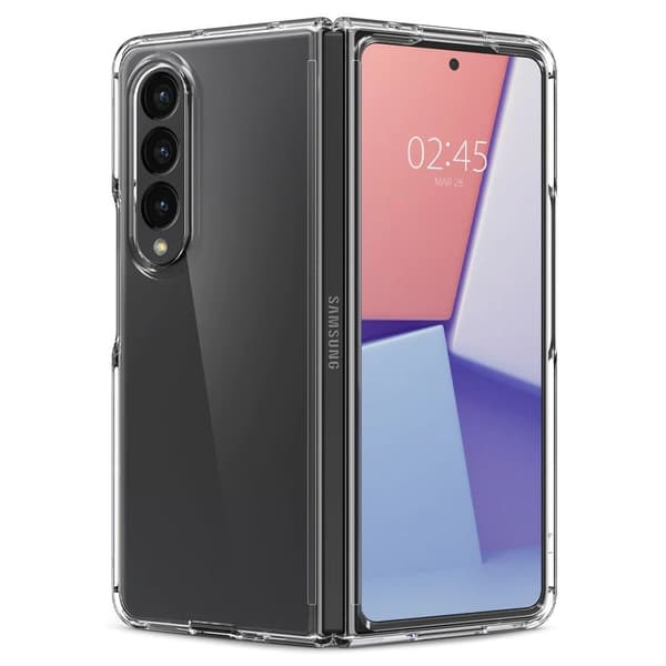 Spigen Samsung Galaxy Z Fold 4 Skal Crystal Hybrid Crystal Clear