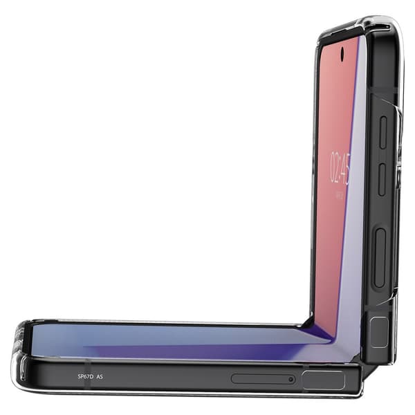 Spigen Samsung Galaxy Z Flip 4 Skal AirSkin Crystal Clear
