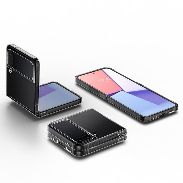 Spigen Samsung Galaxy Z Flip 4 Skal AirSkin Crystal Clear