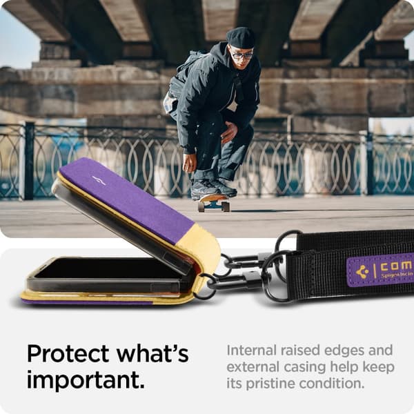 Spigen Samsung Galaxy Z Flip 4 Cover Compoty Pansy