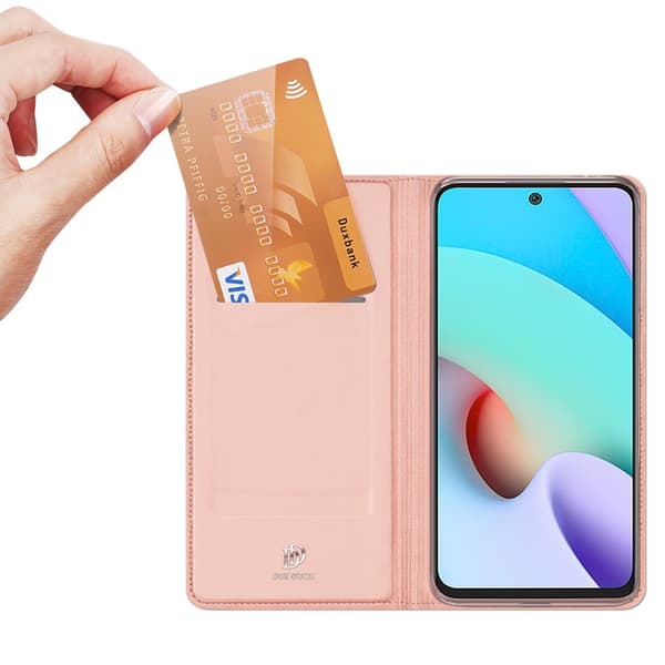 DUX DUCIS Xiaomi Redmi 10 Kotelo Skin Pro Series Vaaleanpunainen