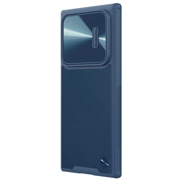 Nillkin Samsung Galaxy S22 Ultra Kuori CamShield Leather Sininen