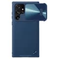 Pikkukuva 1 / 5: Nillkin Samsung Galaxy S22 Ultra Kuori CamShield Leather Sininen