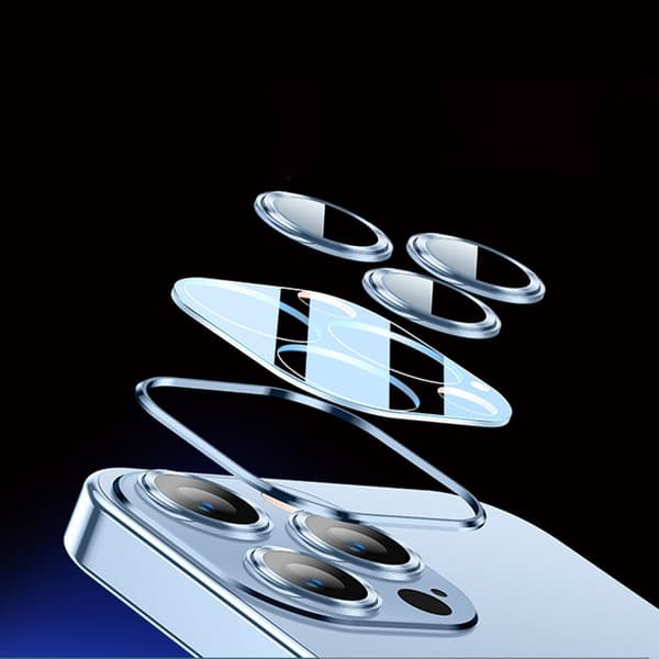 INF Telefonetui med linsebeskyttelse SortiPhone 14 Pro
