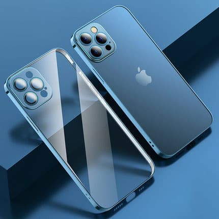INF Mobildeksel med kamerabeskyttelse Mørke blåiPhone 13 Pro