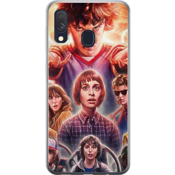 Samsung Galaxy A40 Deksel / Mobildeksel - Stranger Things