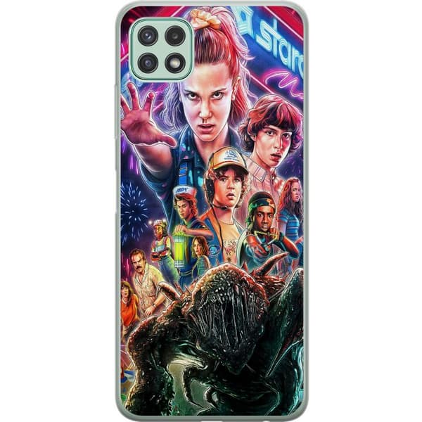 Samsung Galaxy A22 5G Gjennomsiktig deksel Stranger Things
