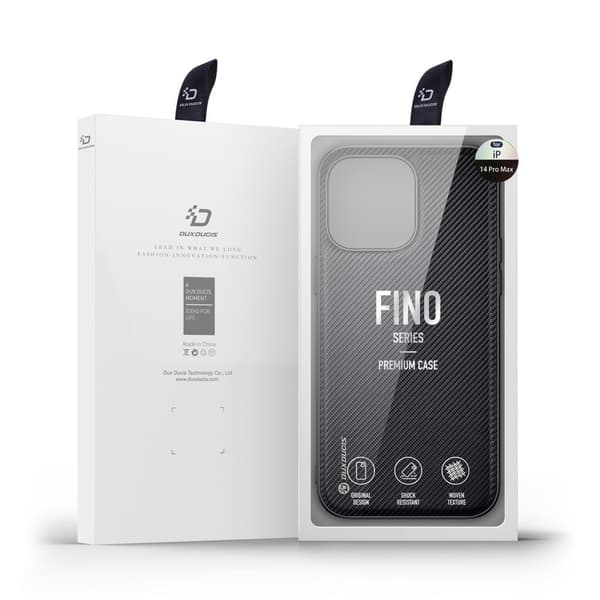 DUX DUCIS iPhone 14 Pro Max Deksel FINO Series Svart