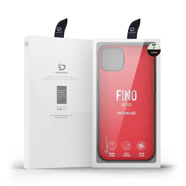 DUX DUCIS iPhone 14 Plus Deksel FINO Series Rød