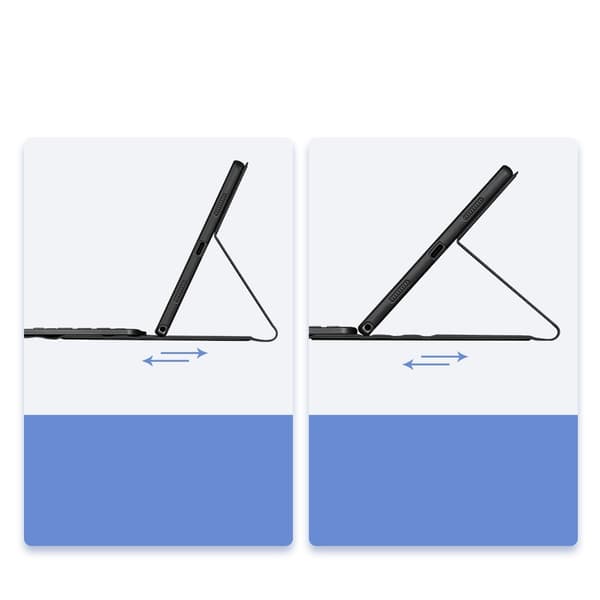 DUX DUCIS Samsung Galaxy Tab A8 Etui Innebygd Tastatur Svart