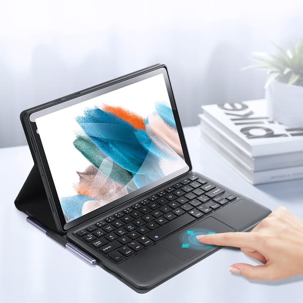 DUX DUCIS Samsung Galaxy Tab A8 Etui Innebygd Tastatur Svart