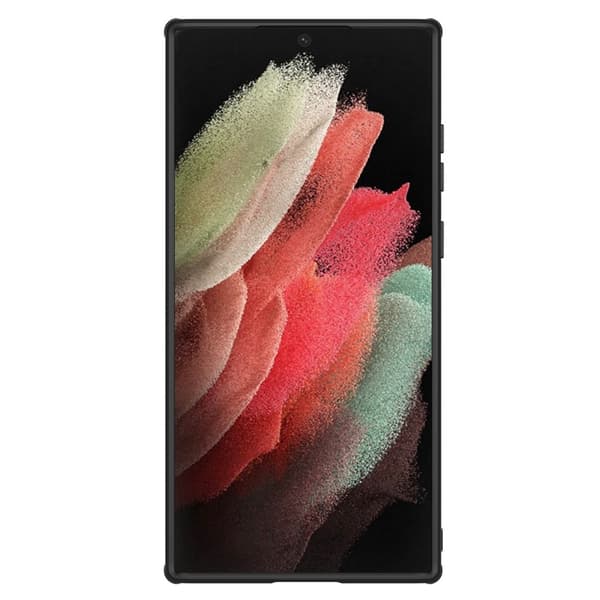 Nillkin Samsung Galaxy S22 Ultra Deksel Synteettinen Kuitu Svart