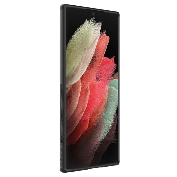 Nillkin Samsung Galaxy S22 Ultra Deksel Synteettinen Kuitu Svart