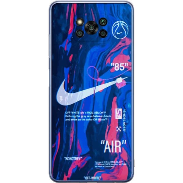 Xiaomi Poco X3 Pro Gjennomsiktig deksel Nike