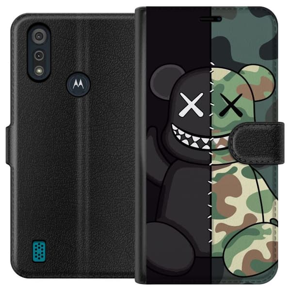 Motorola Moto E6i Tegnebogsetui Hær