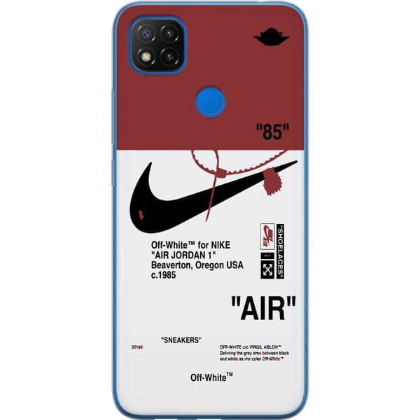 Xiaomi Redmi 9C NFC Gennemsigtig cover Nike 85