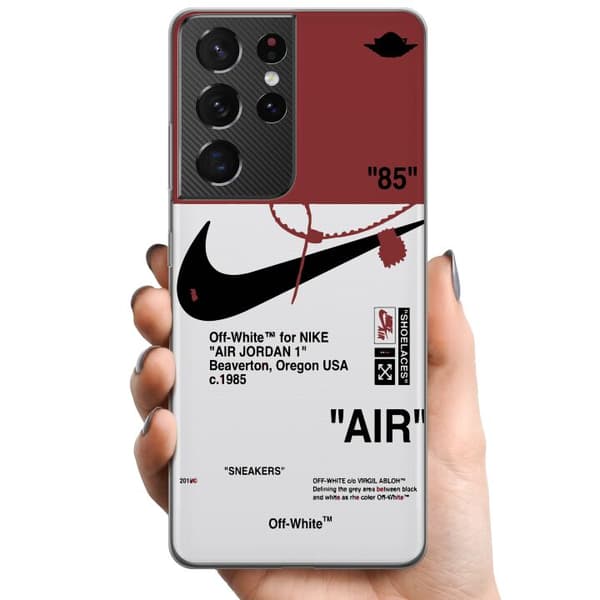 Samsung Galaxy S21 Ultra 5G TPU Matkapuhelimen kuori Nike 85
