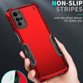 Miniatyrbillede 6 af 6: SKALO Motorola Moto G22 Shockproof Armor Hybrid Cover - Sort