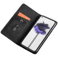 Pikkukuva 2 / 7: SKALO Nothing Phone (1) Slim Premium Lompakkokotelo - Musta