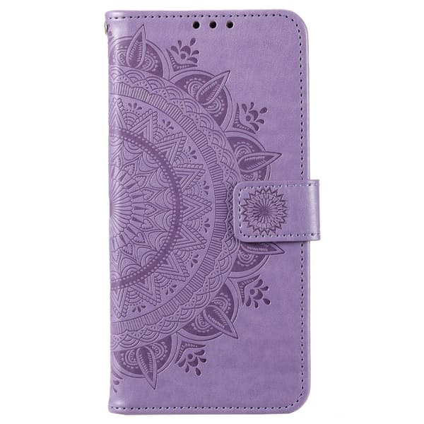 SKALO Motorola Moto G22 Mandala Flip Cover - Lilla