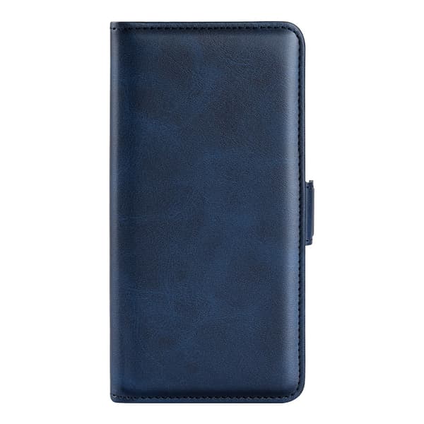 SKALO Motorola Moto G22 Premium Wallet Flip Cover - Blå