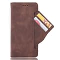 Pikkukuva 2 / 8: SKALO Motorola Moto G22 6-lokeroa Lompakkokotelo - Ruskea