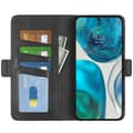 Pikkukuva 3 / 6: SKALO Motorola Moto G52 Premium Wallet Lompakkokotelo - Musta