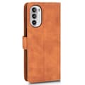 Pikkukuva 6 / 6: SKALO Motorola Moto G52 Matt PU Nahka lompakkokotelo - Ruskea