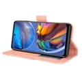 Pikkukuva 4 / 7: SKALO Motorola Moto E32/E32s 6-lokeroa Lompakkokotelo - Pinkki