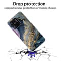 Miniatyrbillede 3 af 4: SKALO Xiaomi Redmi 10C Marmor TPU-cover - #5